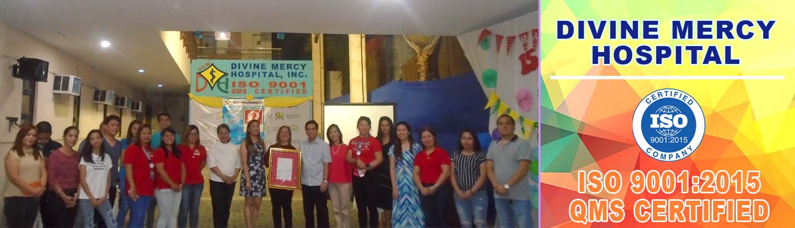 Divine Mercy Hospital QMS CERTIFIED